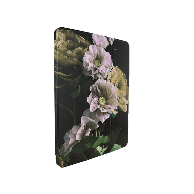 Ted Baker Black Paper Flowers Kickstand Folio Case for iPad Air 11 (2024)