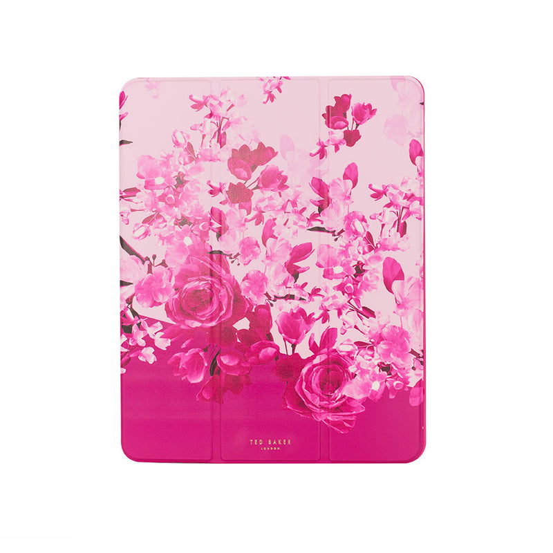 Ted Baker Pink Scattered Flowers Mirror Folio Case for iPad Pro 13 (2024/2025)