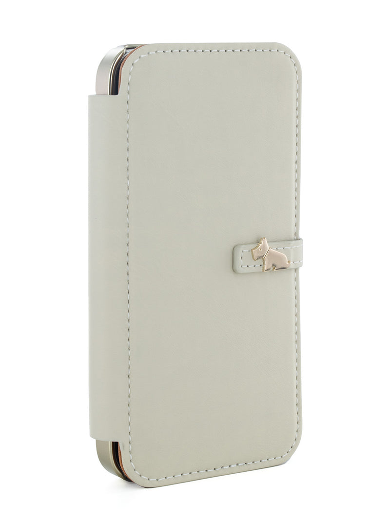 Radley Folio Case for iPhone 12 - Clay Brown Pale Gold