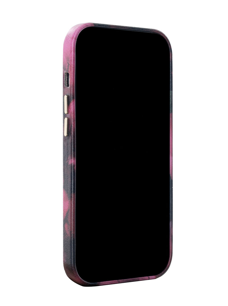 Ted Baker BLURS Pink Petal Print Full Wrap Phone Cover for iPhone 12 Pro Compatible with MagSafe