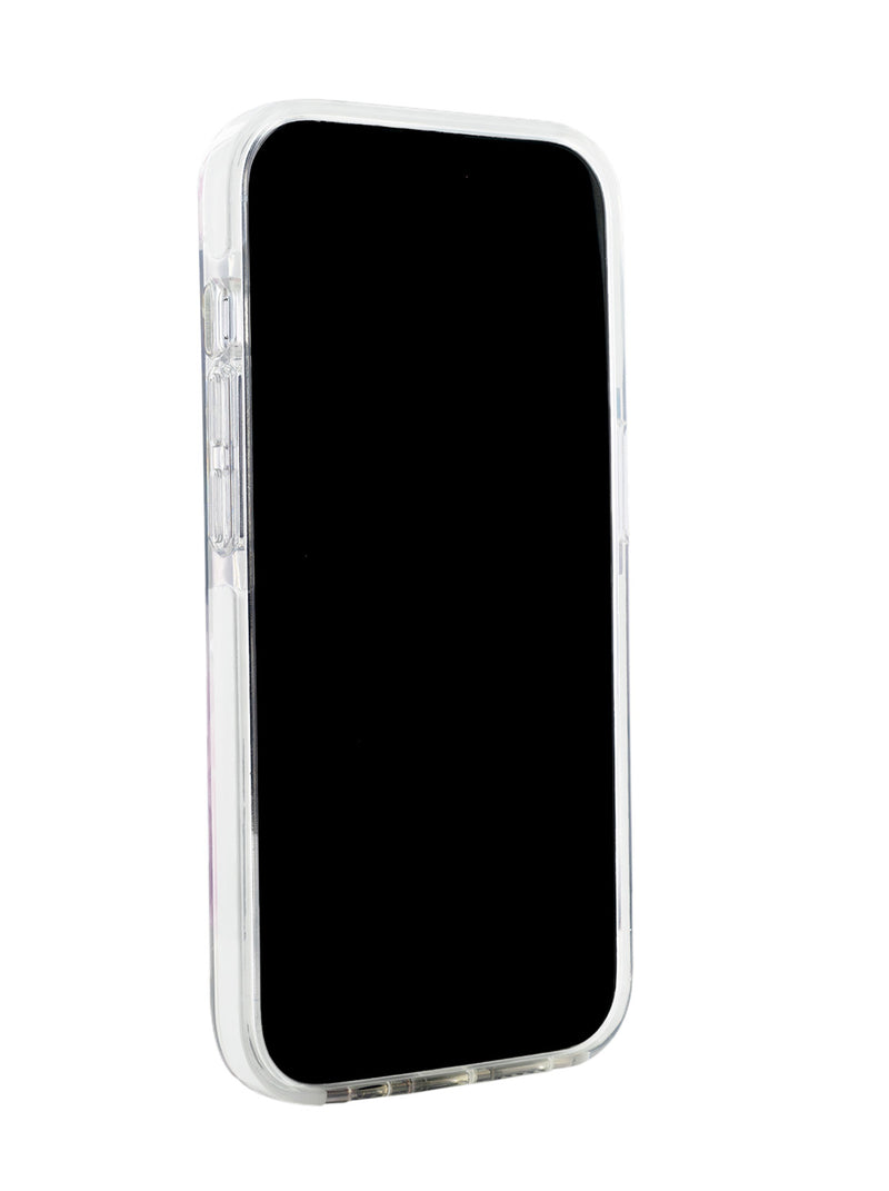 Ted Baker APPEN Clear Flower Placement Antishock Phone Case for iPhone 12 Cream Bumper