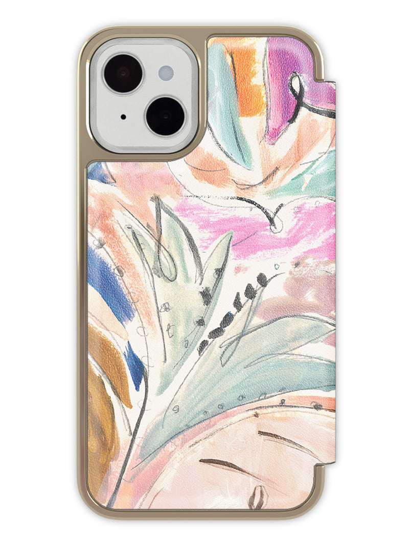 Ted Baker Folio Case for iPhone 14 Plus - Art Print