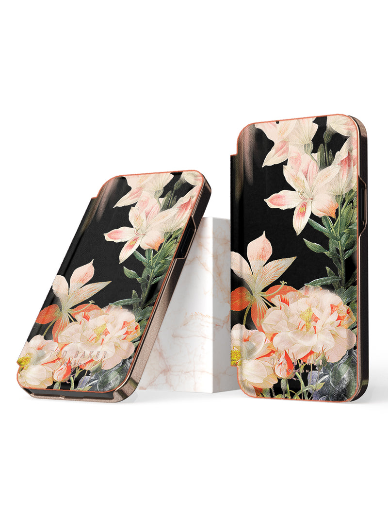 Ted Baker Opulent Bloom Mirror Folio Case for iPhone 14