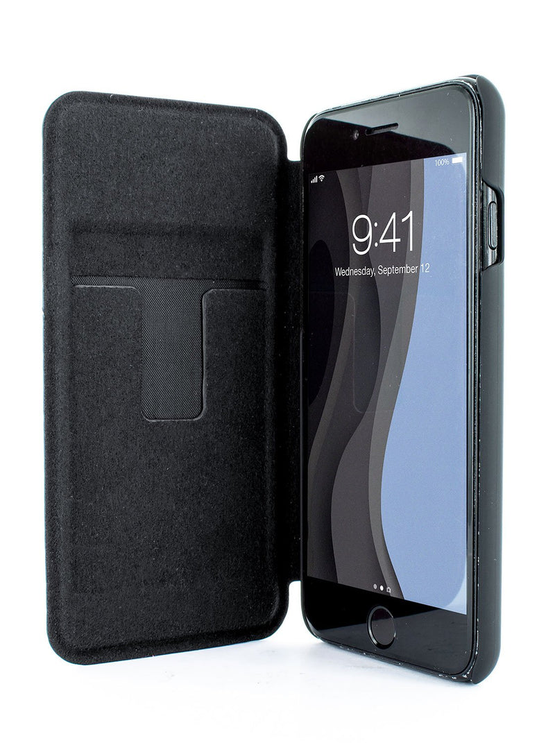 Inside image of the Karen Millen Apple iPhone 8 / 7 / 6S phone case in Red