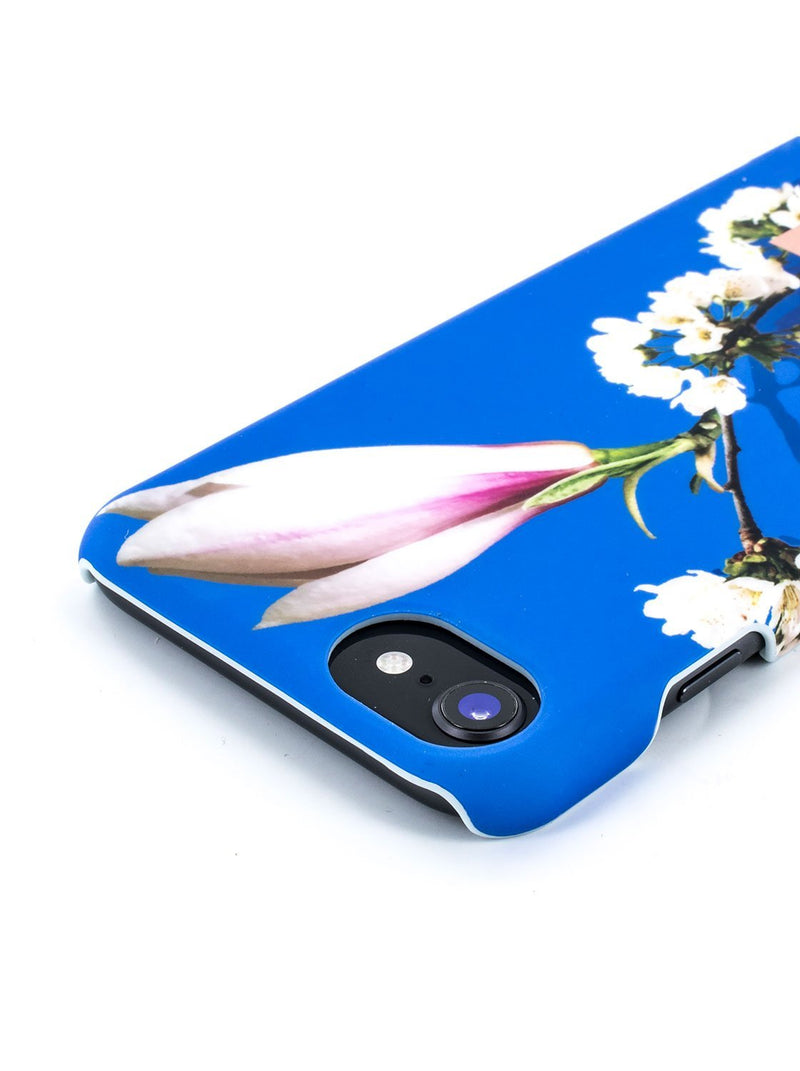 Detail image of the Ted Baker Apple iPhone 8 / 7 / 6S phone case in Blue