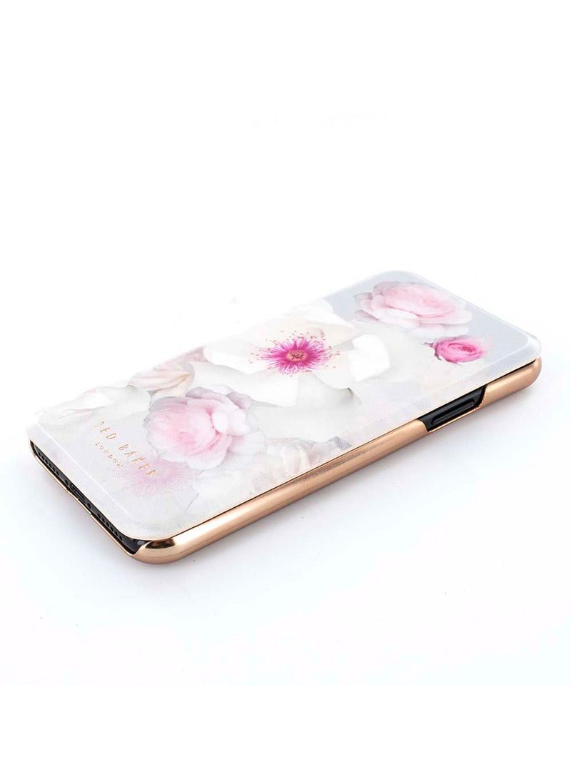 Face up image of the Ted Baker Apple iPhone XS / X phone case in Grey