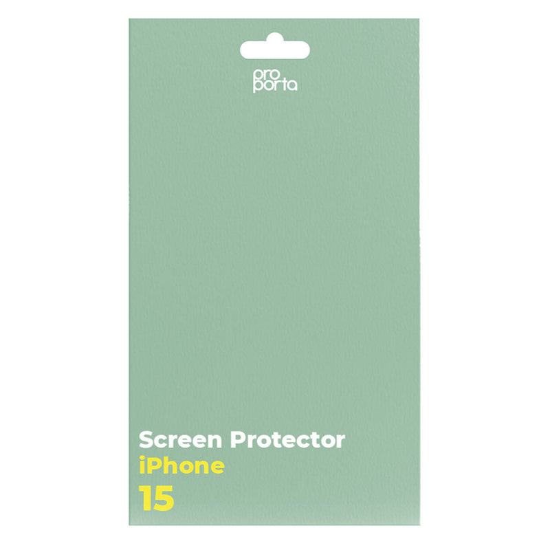 iPhone 15 Tempered Glass Screen Protector