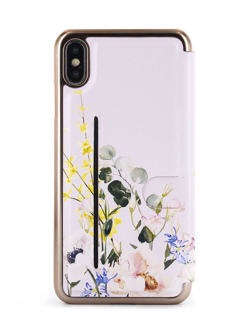 Back image of the Ted Baker Apple iPhone XS Max phone case in Pink