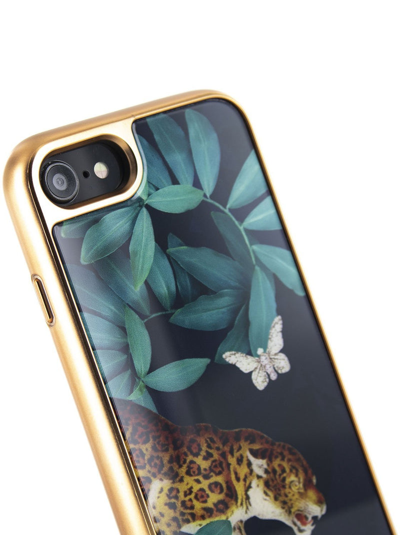 Detail image of the Ted Baker Apple iPhone 8 / 7 / 6S phone case in Houdini Navy