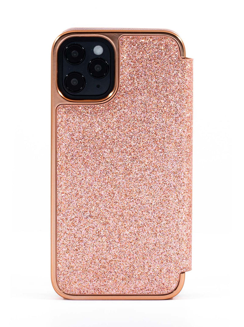 Ted Baker DIAMOY Mirror Case for iPhone 12 Pro Max - Rose Gold Glitter