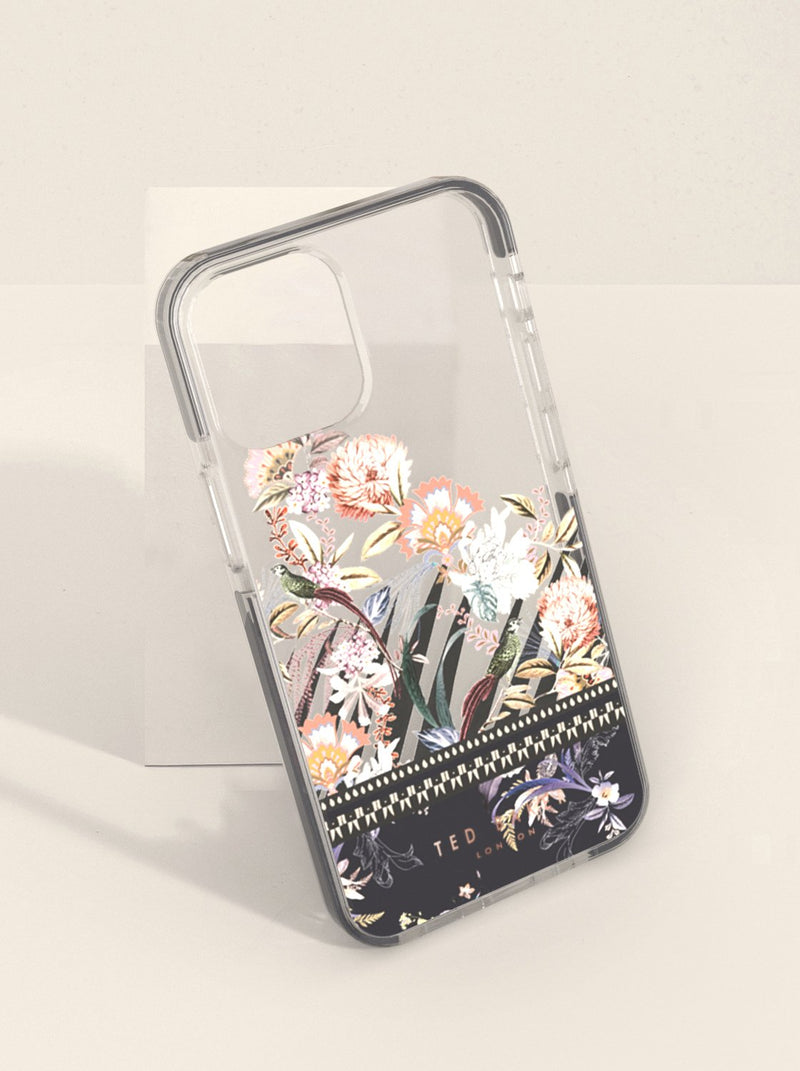 Ted Baker Decadence Anti-Shock Case for iPhone 12 - Clear