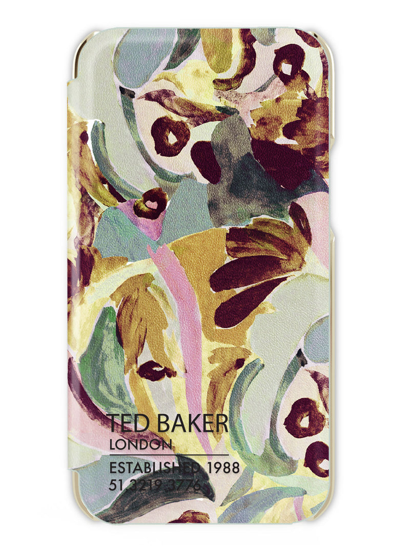 Ted Baker RIBEKKA Folio Case for iPhone 12 - Brush Strokes