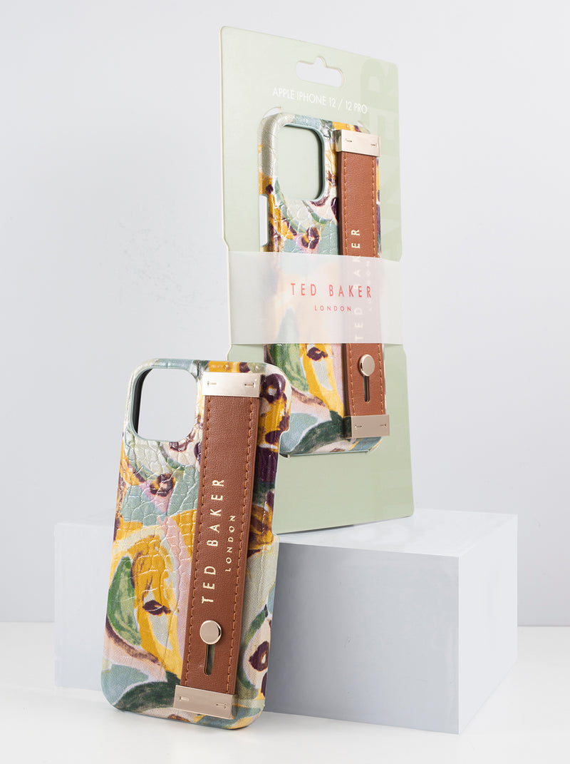 Ted Baker JUANNA Half Wrap for iPhone 12 - Brush Strokes