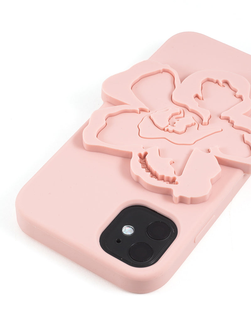 Ted Baker ROESA Silicone Case for iPhone 11 - Magnolia (Pink)