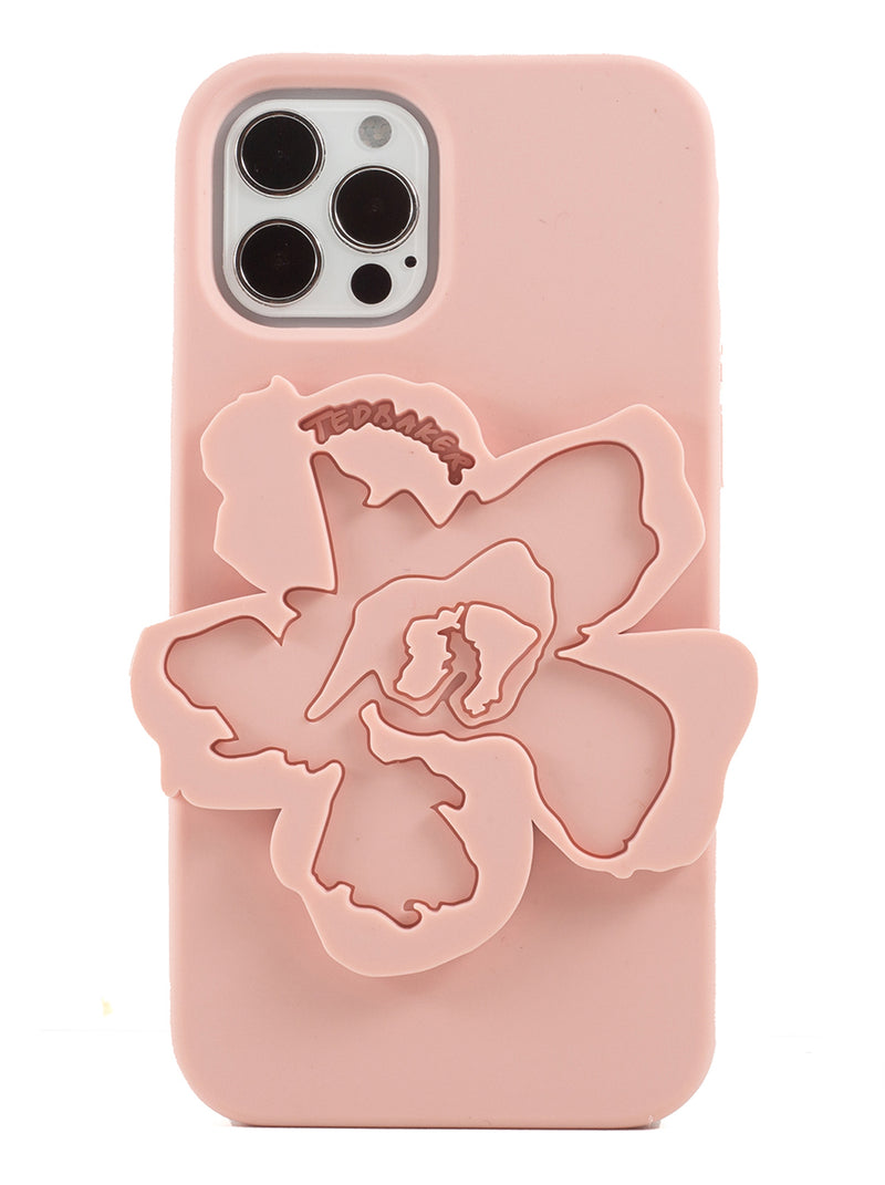 Ted Baker ROSEII Silicone Case for iPhone 12 - Magnolia - Pink