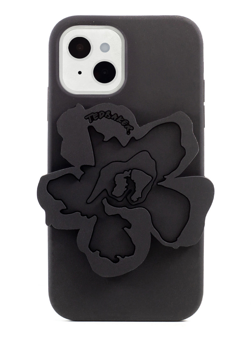 Ted Baker ROSILI Silicone Case for iPhone 13 - Magnolia - Black