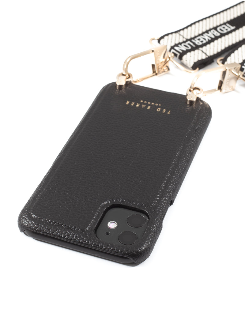 Ted Baker Half Wrap with Crossbody iPhone 11 - Black