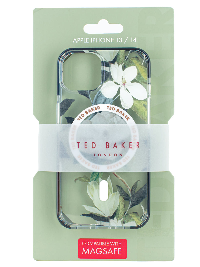 Ted Baker OPAL MagSafe Anti Shock Case for iPhone 14 - Clear Back