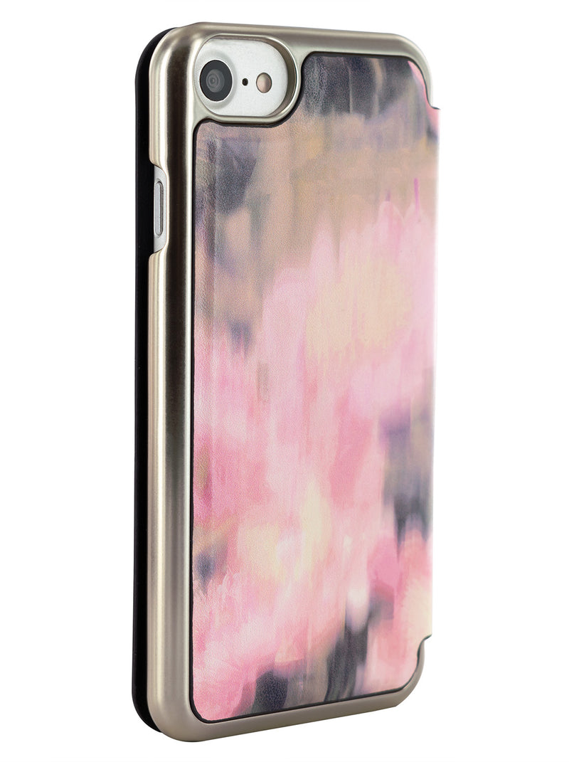 Ted Baker Mirror Case for iPhone SE (2022 / 2020) / 8 / 7 - Blur Floral