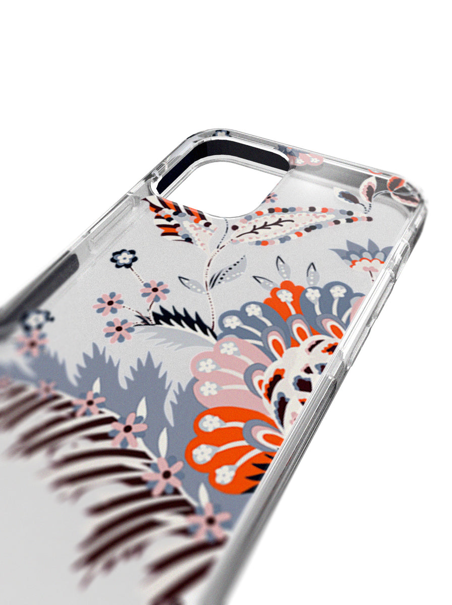 Ted Baler Ted Baker IPhone 13 Mini Case  Anti-Shock, Floral Print,  Wireless Charging Compatible