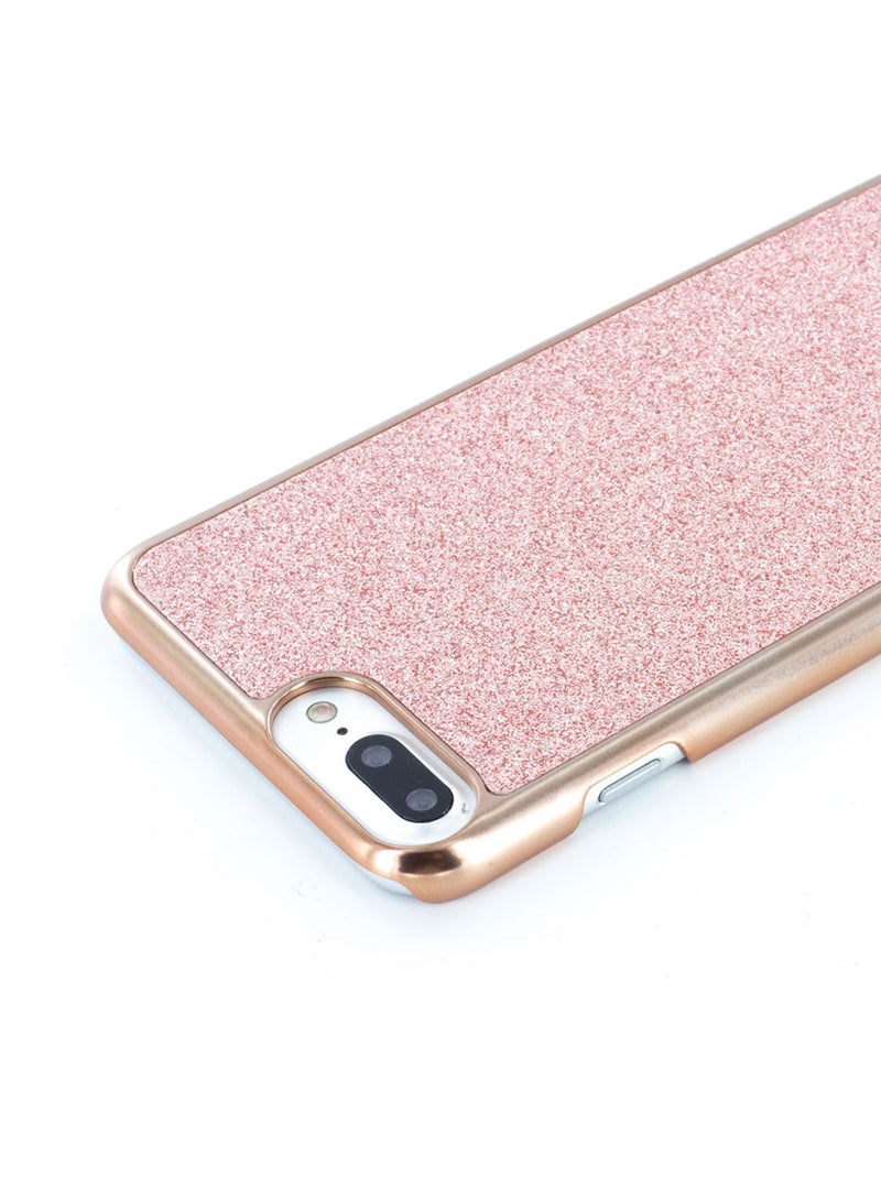 Face down image of the Ted Baker Apple iPhone 8 Plus / 7 Plus phone case in Rose Gold