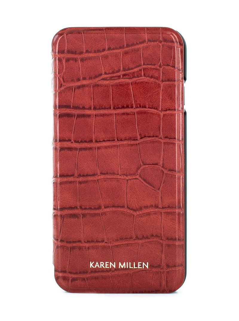 Hero image of the Karen Millen Apple iPhone 8 / 7 / 6S phone case in Red