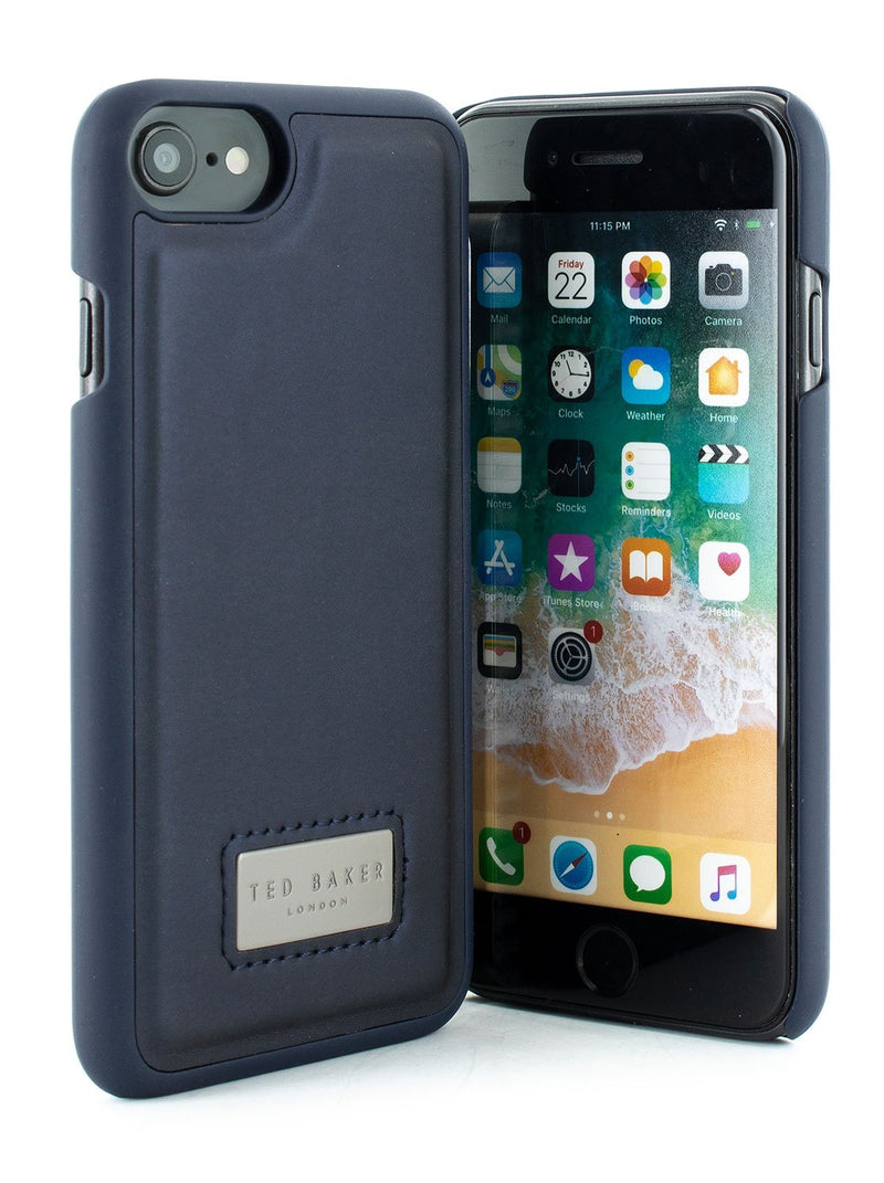 Ted Baker SNAKKE Inlay Shell for iPhone SE (2020) / 8 / 7 / 6 - Navy