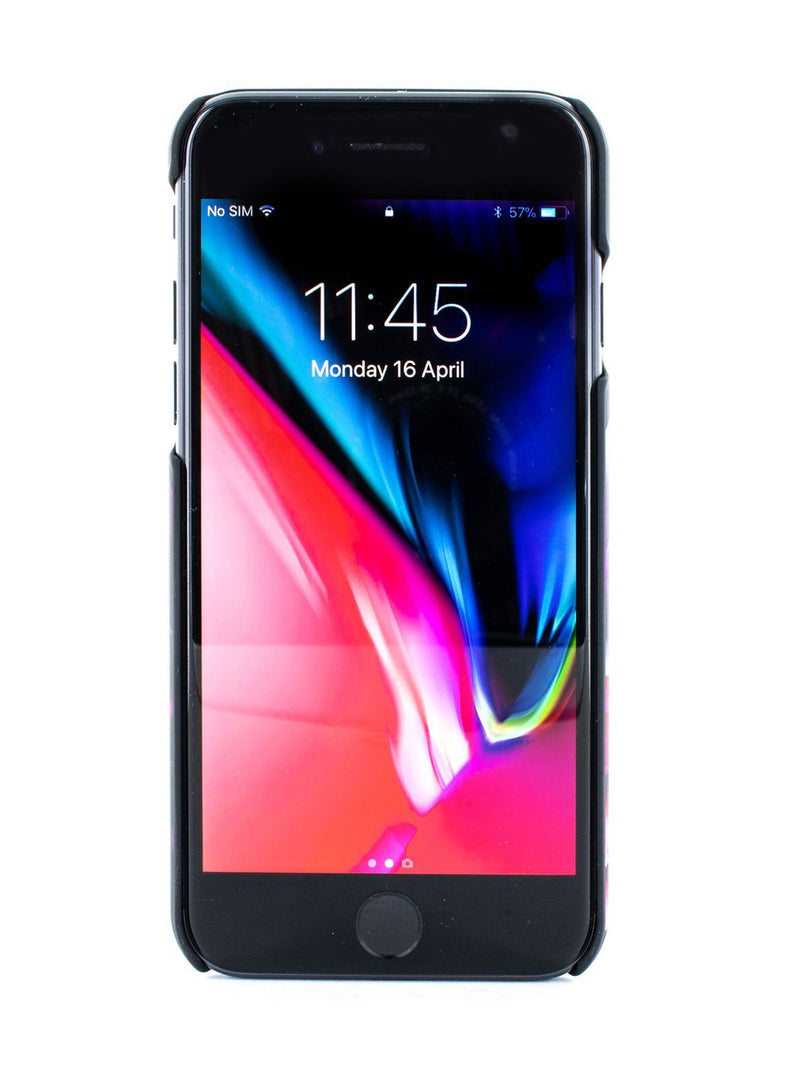Front image of the Ted Baker Apple iPhone 8 / 7 / 6S phone case in Black