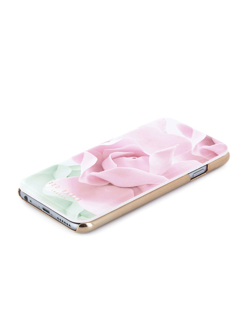 Ted Baker KNOWAI Mirror Folio Case for iPhone SE (2020) / iPhone 8 - Porcelain Rose (Nude)