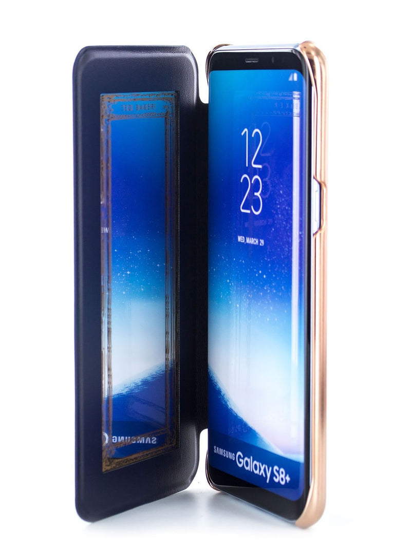 Inside image of the Ted Baker Samsung Galaxy S8+ phone case in Black