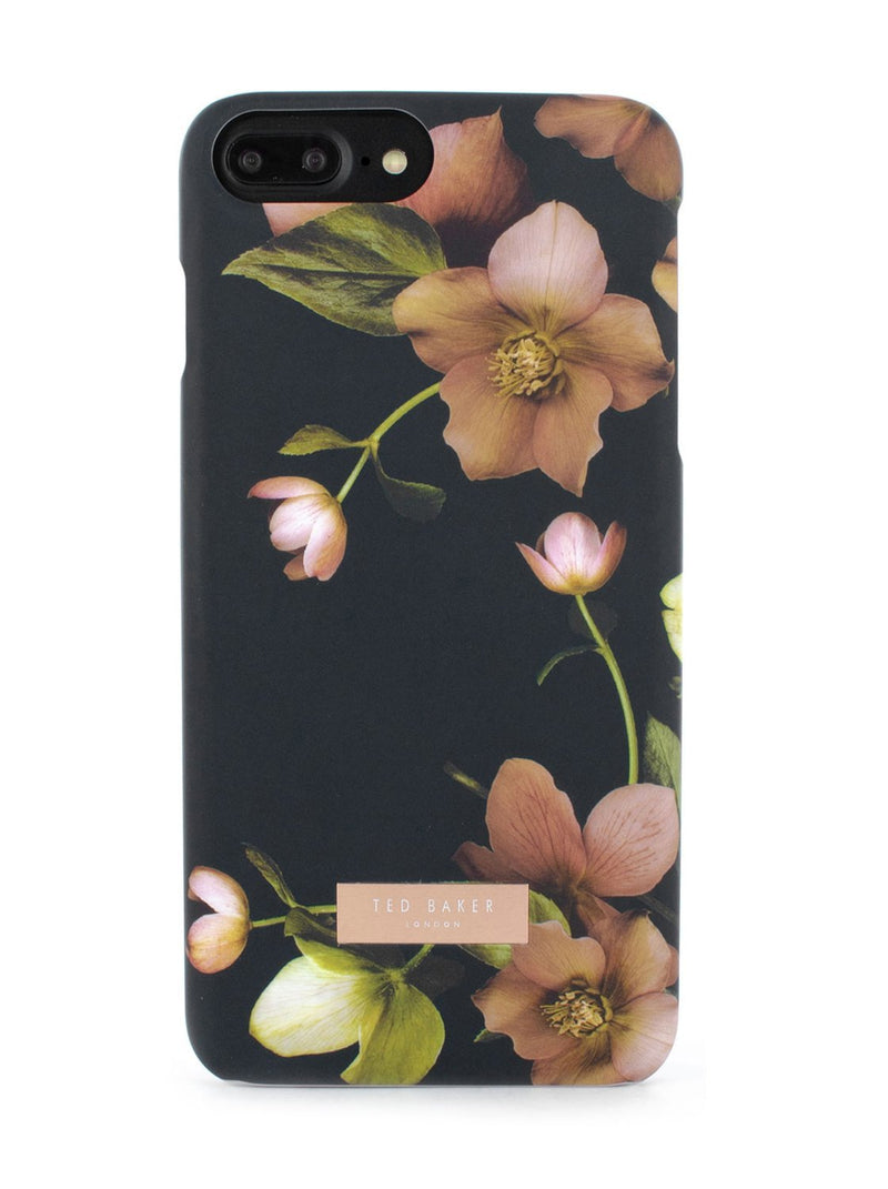 Hero image of the Ted Baker Apple iPhone 8 Plus / 7 Plus phone case in Arboretum Black
