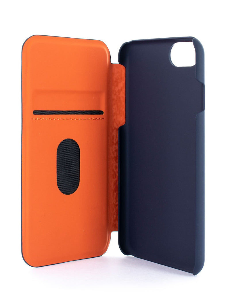 Ted Baker TETTRA Card Slot Folio Case for iPhone SE (2020) / 8 / 7 / 6 - Navy