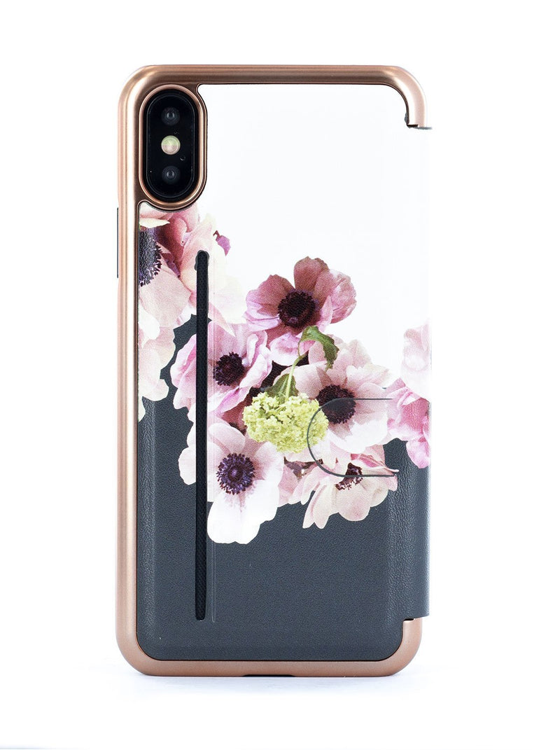 Back image of the Ted Baker Apple iPhone XS / X phone case in White