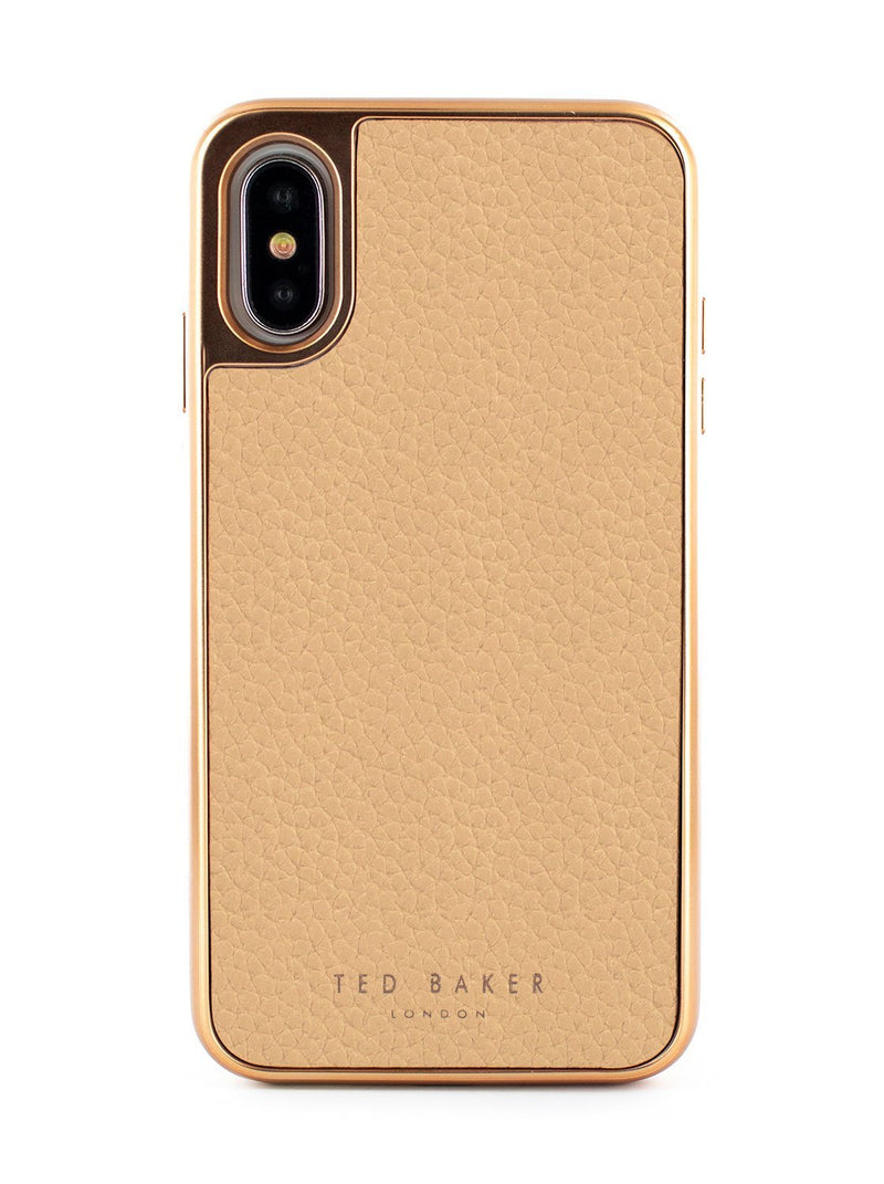 Hero image of the Ted Baker Apple iPhone XS / X phone case in Taupe