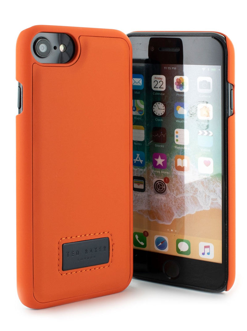 Ted Baker SNAKKE Inlay Shell for iPhone SE (2020) / 8 / 7 / 6 - Orange
