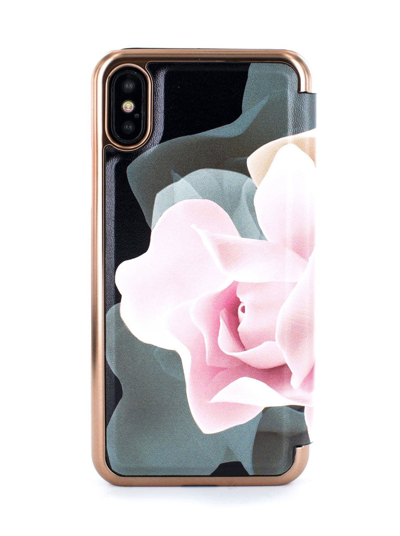 Back image of the Ted Baker Apple iPhone XS / X phone case in Black