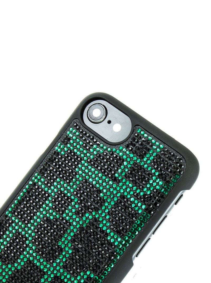 Detail image of the Karen Millen Apple iPhone 8 / 7 / 6S phone case in Black