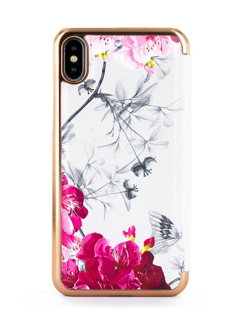 Back image of the Ted Baker Apple iPhone XS Max phone case in Babylon Nickel