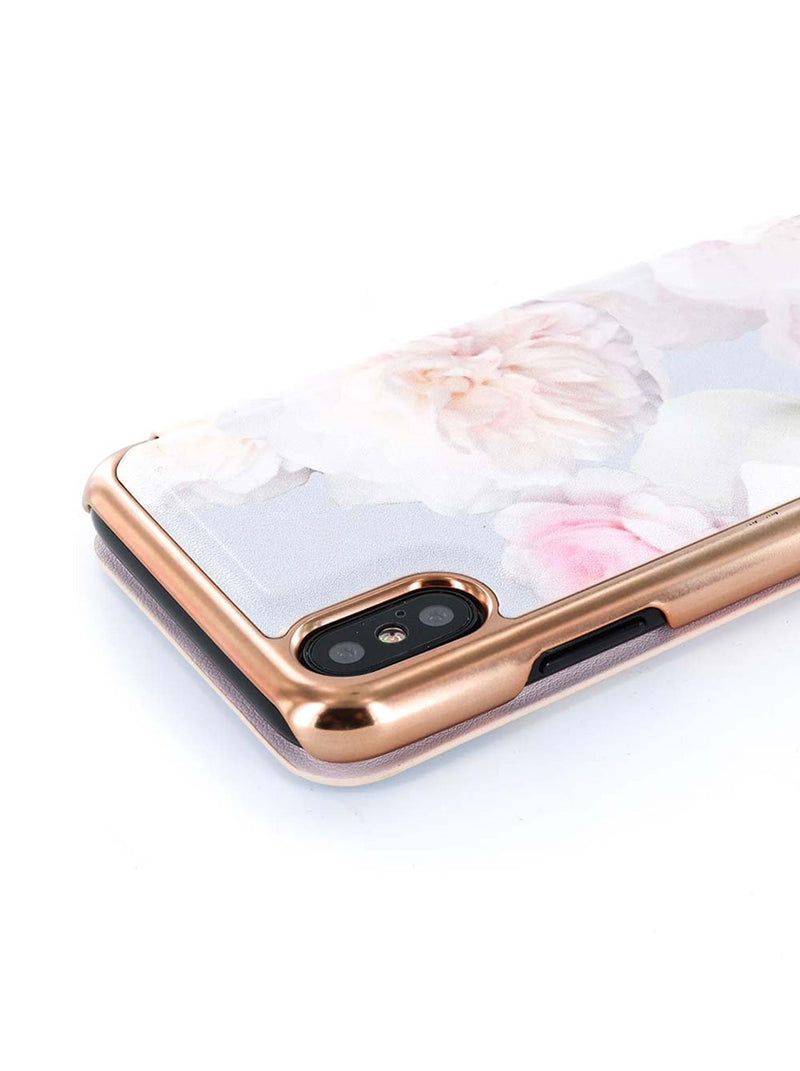 Detail image of the Ted Baker Apple iPhone XS / X phone case in Grey
