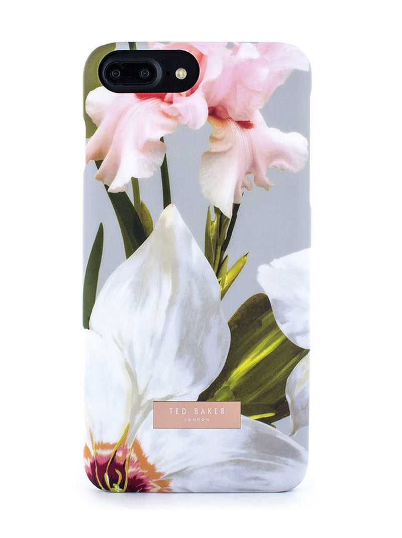 Hero image of the Ted Baker Apple iPhone 8 Plus / 7 Plus phone case in Mid Grey
