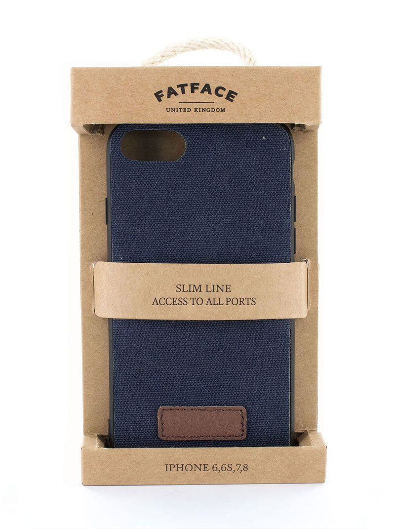 Fat Face Inlay Hardshell for iPhone SE (2020) / 8 / 7 - Navy