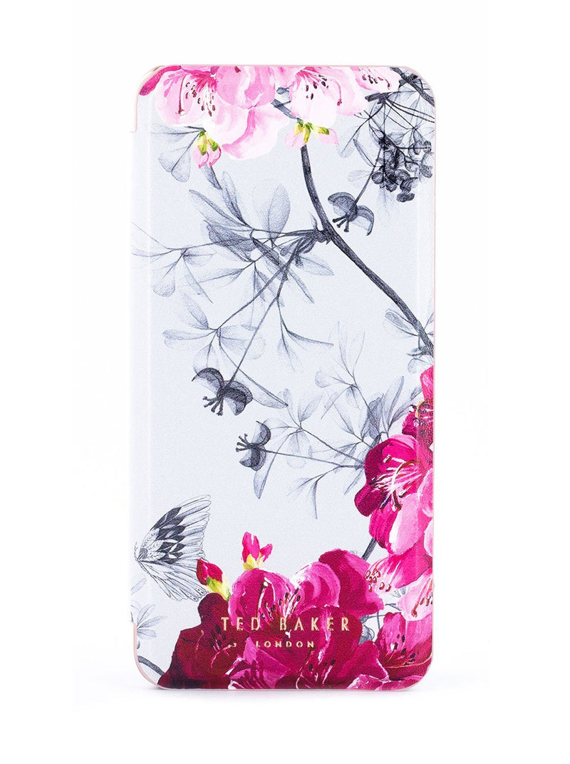 Hero image of the Ted Baker Samsung Galaxy S9 phone case in Babylon Nickel