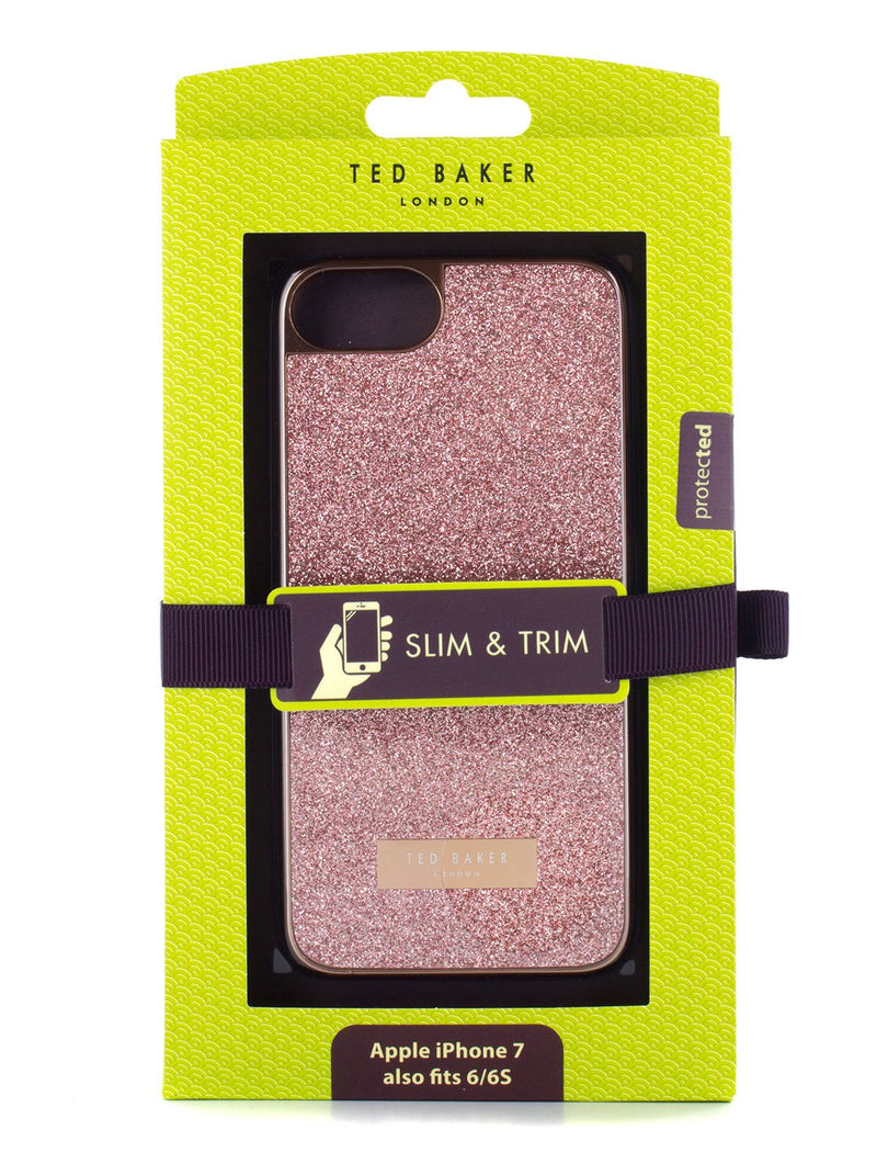 Ted Baker SPARKLS Glitter Hard Shell for iPhone 6 / 6S - Rose Gold