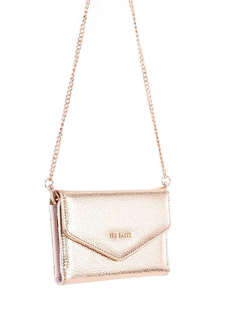 Arm chain image of the Ted Baker Apple iPhone XS Max phone case in Rose Gold