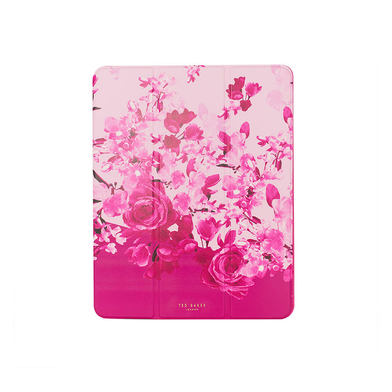 Ted Baker Pink Scattered Flowers Mirror Folio Case for iPad Air 11 (2024)