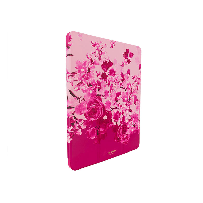 Ted Baker Pink Scattered Flowers Mirror Folio Case for iPad Air 11 (2024)