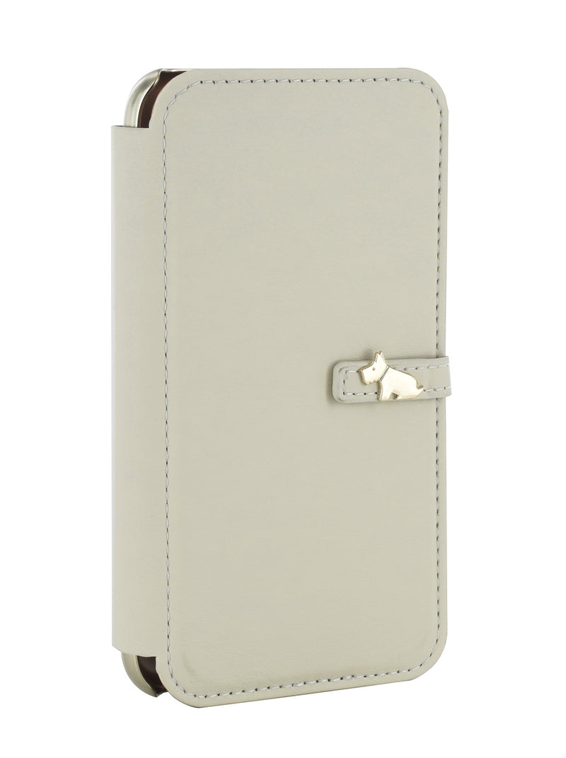 Radley Folio Case for iPhone 11 - Clay Brown Pale Gold