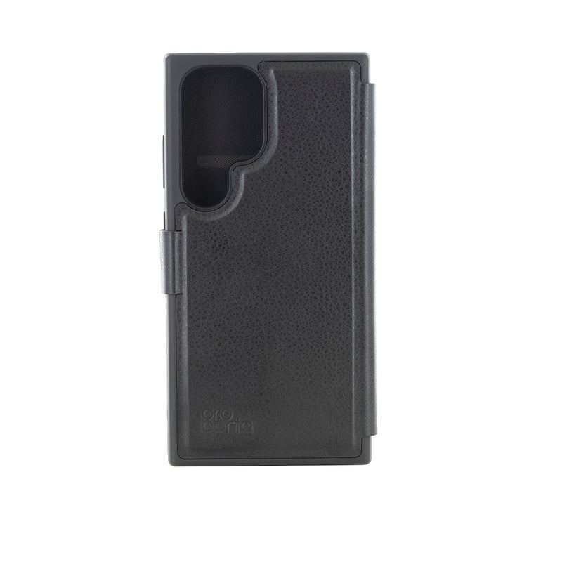 Proporta Black Card Slot Folio Case Samsung S24 Ultra