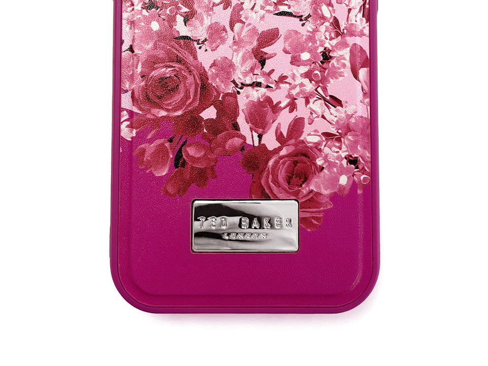 Ted Baker Pink Scattered Flowers MagSafe Back Shell Inlay