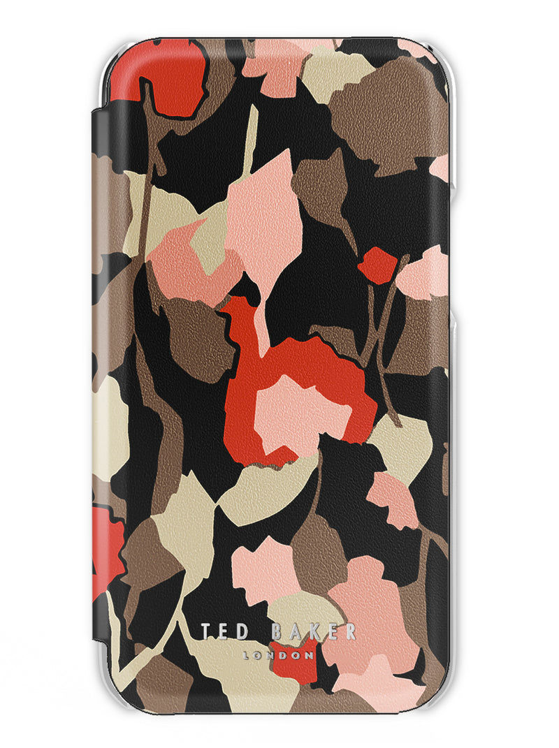Ted Baker ROSAI Folio Case for iPhone 12 Pro - Retro Flood Leaves